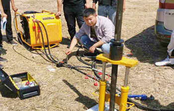 HPD手持式土壤鉆機(jī)交付完成